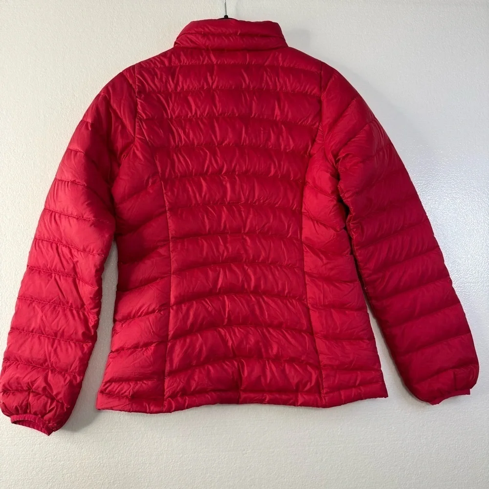 Patagonia Insulated Down Puffer Jacket Full Zip Girls Size XL Hot Pink Outerwear